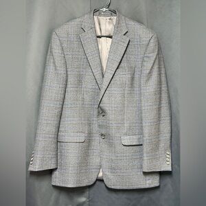 Lauren by Ralph Lauren Suit Jacket size: 40R (padded Shoulder) 100% Wool